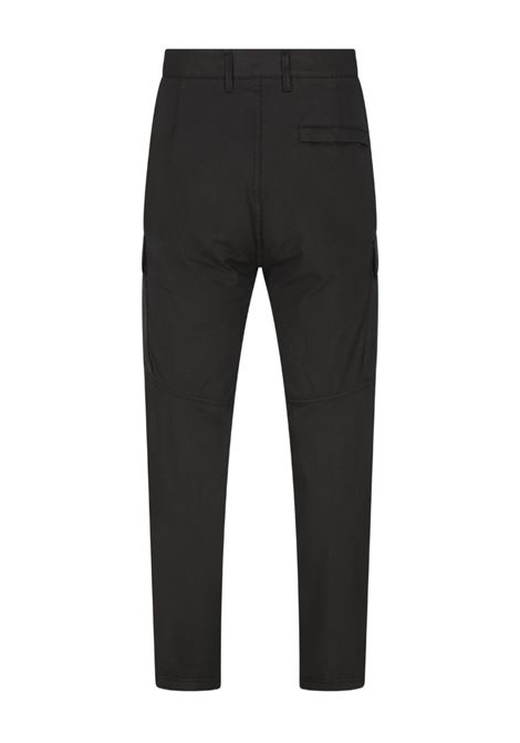 pantaloni supima cotton stretch-tc uomo neri STONE ISLAND | K2S15 3100032 S0010V0029